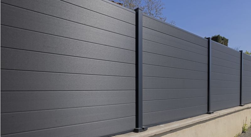 Contemporary Composite Fence