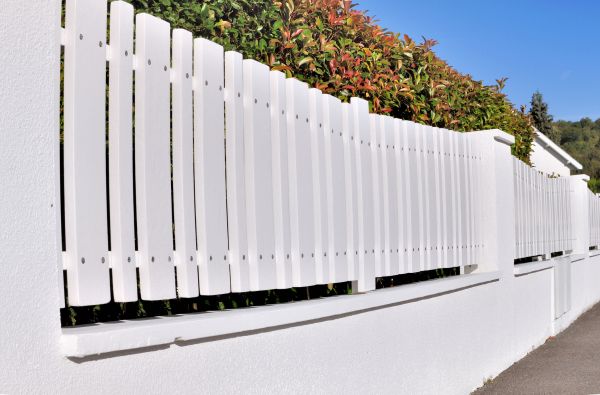 White PVC Fence Installation in Joplin