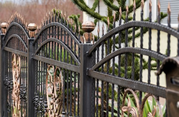 Custom Iron Fence Installation in Joplin