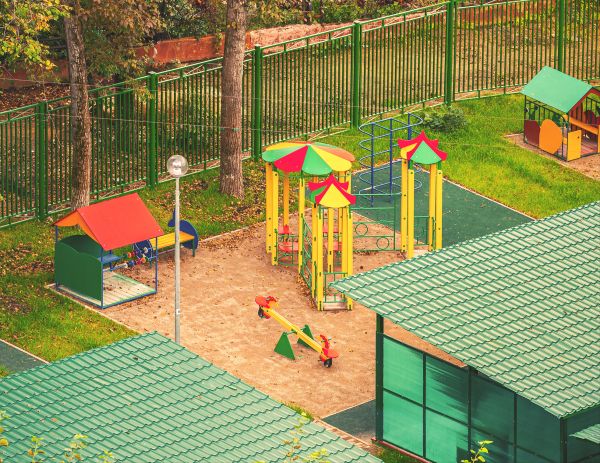 Playground Fence Installation in Joplin